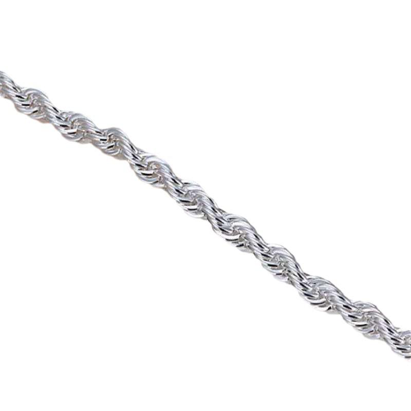 Trendy Silver-Plated 4mm Twisted Rope Bracelet for Women – Stylish and Simple Design