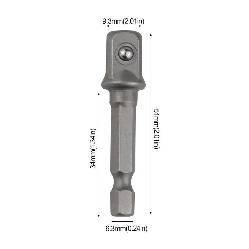 7-19mm Magic Socket Wrench for Drill, Chrome Vanadium Steel