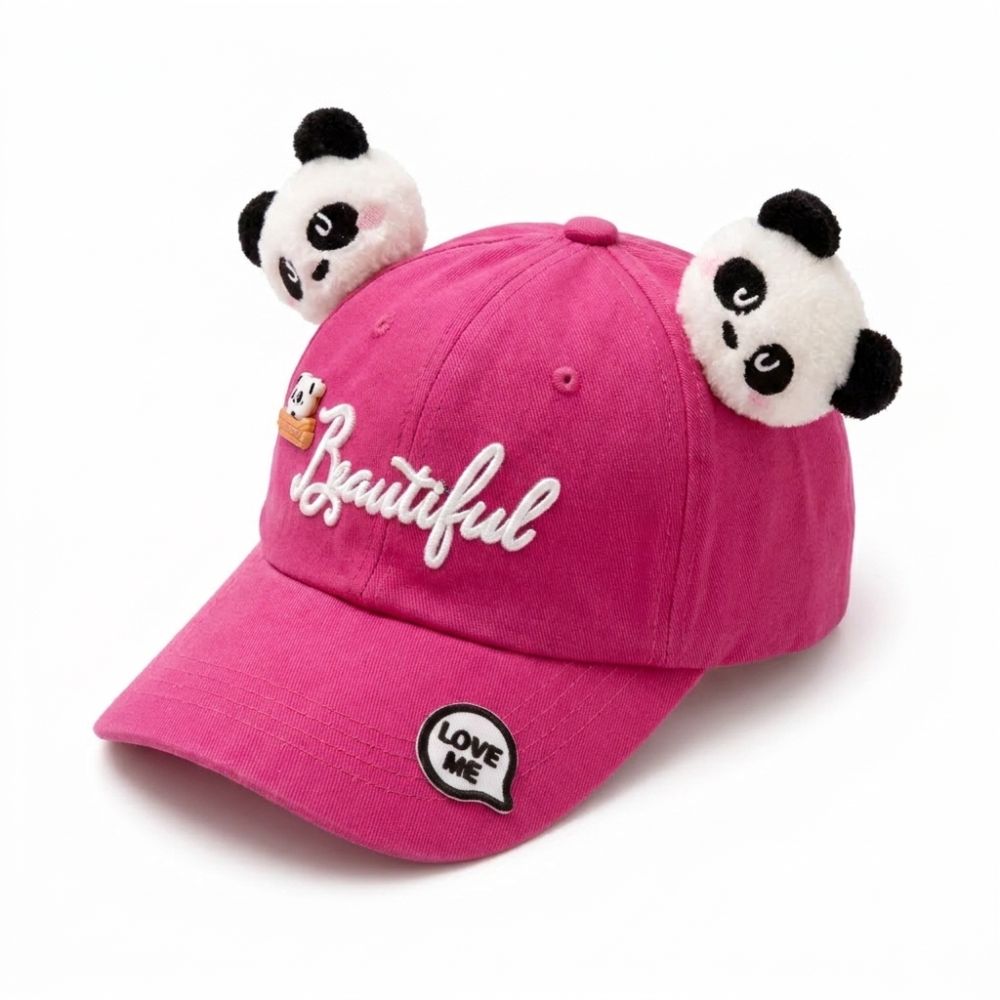 Berretto da Baseball Panda Versatile Traspirante con Visiera Carino per Ragazzo Ragazza Cappello da Sole Per l'Estate all'Aperto