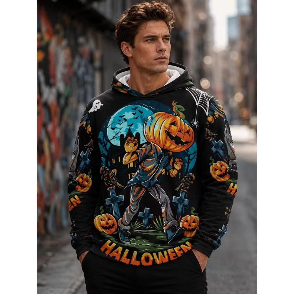 Funny Men's Versatile Hoodie Casual Simple Soft Hoodies Sweatshirts Men’s