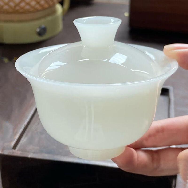 Ice Glazed Ceramic Gaiwan