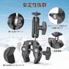 Ulanzi Super Clamp Rotation Angle Adjustment Camera Gripper Monitor with Clip Mount with GoPro Monitor Camera Camera Compatible 360° 1/4" Screw,