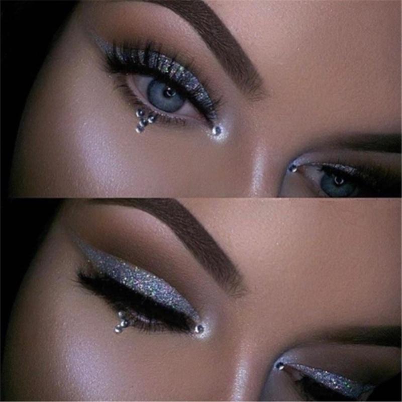 Temporary Eyes Tattoo Festival Party Body Glitter Stickers Flash Rhinestones Nail Art Decorations