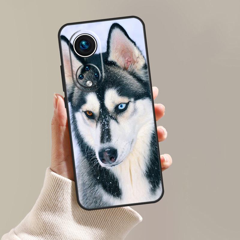 Animal Husky Puppy Case For Honor Magic 8 6 5 7 Lite 400 Pro 200 90 70 50 X8c X8b X9a X9b X9c X9d Win RT Cover