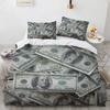 Money Duvet Cover Collection Golden Coins Print Bedding Collection Soft Comfortable Double Queen King Size Comforter Cover For Teens Adults