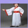 Elegante Estilo Antiguo Chino Ruqun Niñas Niños Hanfu Largo Hada Vestido Infanta