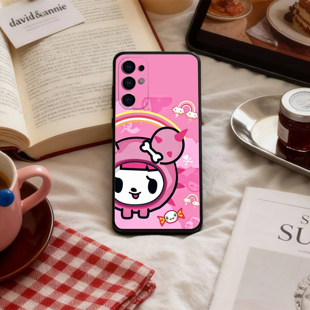 Lovely J-Japan T-Tokidokis   Phone Case For Samsung S 25,24,23,22,30,21,10,9,Ultra,Plus,Lite,FE,4,5 G Soft Black Case