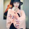 2025 Summer Fashion Embroidered Ice Silk Chiffon Long Sleeve Sun Protection Shawl for Driving and Air-Conditioned Rooms