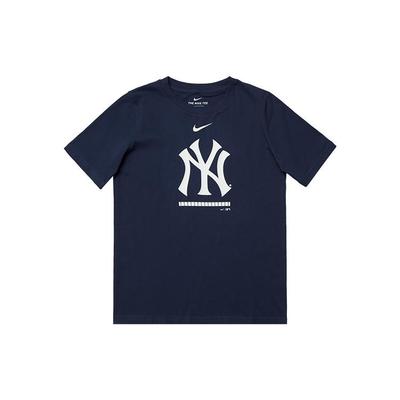 MLB New York Yankees Navy Blue Teenagers (Unisex) T-Shirts 3Z3B7SAM4 NYY