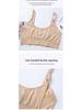 Seamless Wire-Free Nursing Bra: Comfortable U-Back Maternity Breastfeeding Bra with No Chest Pad.