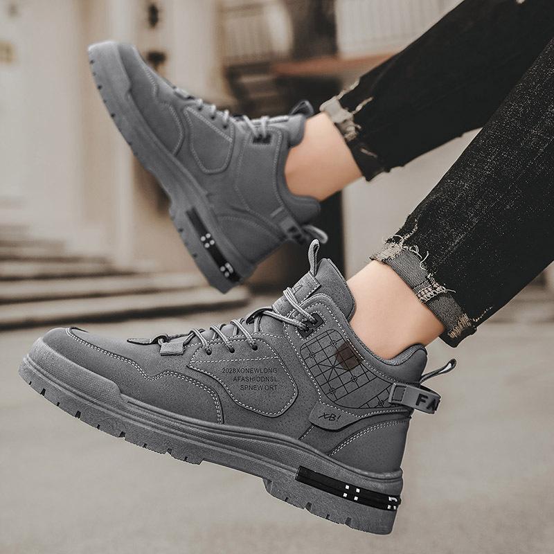 Autumn new retro platform sneakers non-slip and wear-resistant casual shoes KS