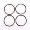 For BMW X1 X2 F47 F48 2016- ABS Carbon Fiber Car Door Speaker Ring Frame Cover Trim Stickers Interior Car Accessories