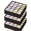 Fabric Storage Box for Underwear, Socks, and Clothes - Foldable Home Organizer