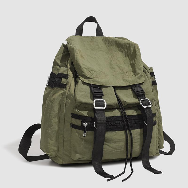 Outdoor Lightweight Casual Mountaineering Bag Female College Student Travel Backpack Sports Fitness Nyl Water-Repellent Backpa
