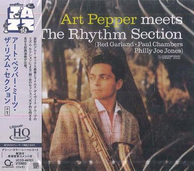 CD ART PEPPER  Art Pepper Meets The Rhythm Section UCCO46021 CONTEMPORARY 2025 Japan Obi Jazz