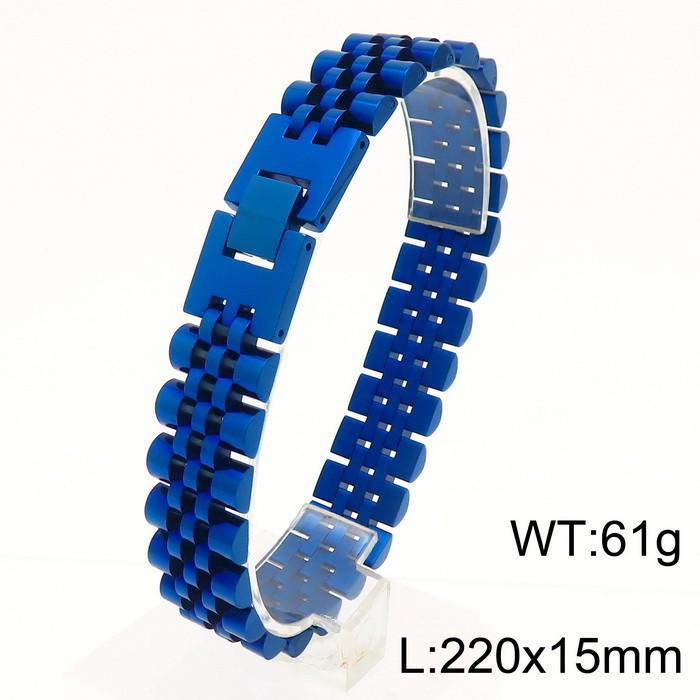 Men's Trendy Titanium Steel Bracelet: Simple Japanese & Korean Watch Band Style