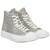 Converse Chuck Taylor All Star First String High White Snow White Black Unisex Sneakers Grey A18413C