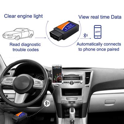 OBD2 Scanner ELM327 Car Diagnostic Detector Code Reader Tool V1.5 WIFI Bluetooth OBD 2 for IOS Android Auto Scan Repair Tools