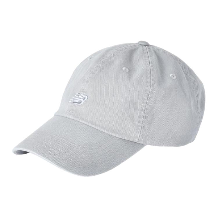 New Balance Cotton Fabric Baseball Caps Unisex White LAH51004SLA F