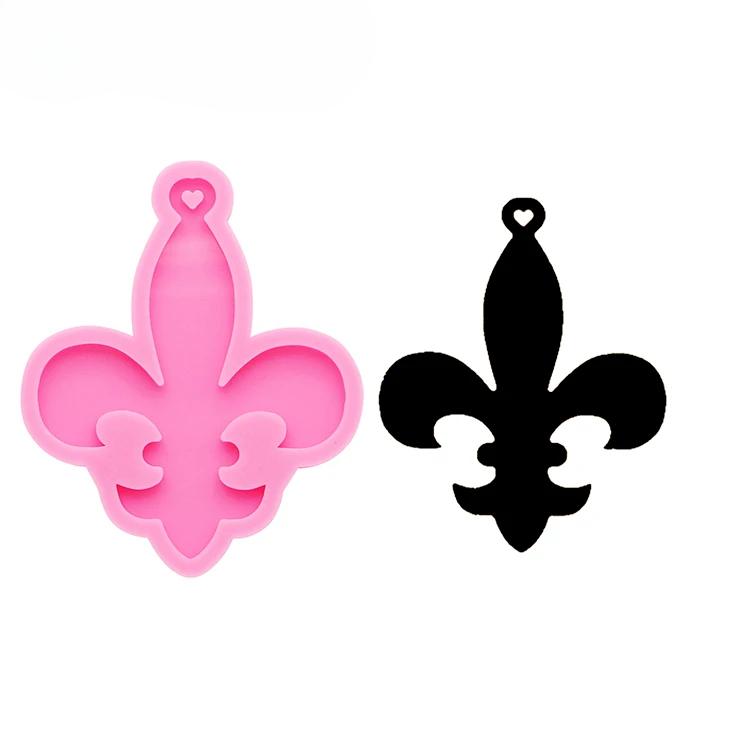 Plain Anchor Epoxy Resin Molds For Jewelry Diy Silicone Keychain Necklace Earring Decoration Shiny Glossy