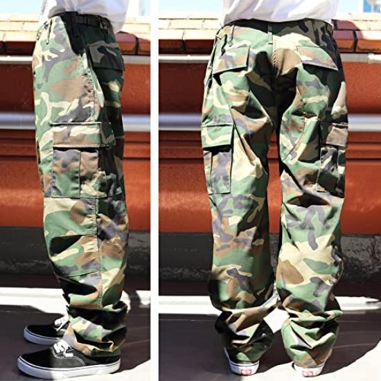 16 Colors US Military BDU Cargo Wide Size M 8(eight) Pants, Type, Olive,