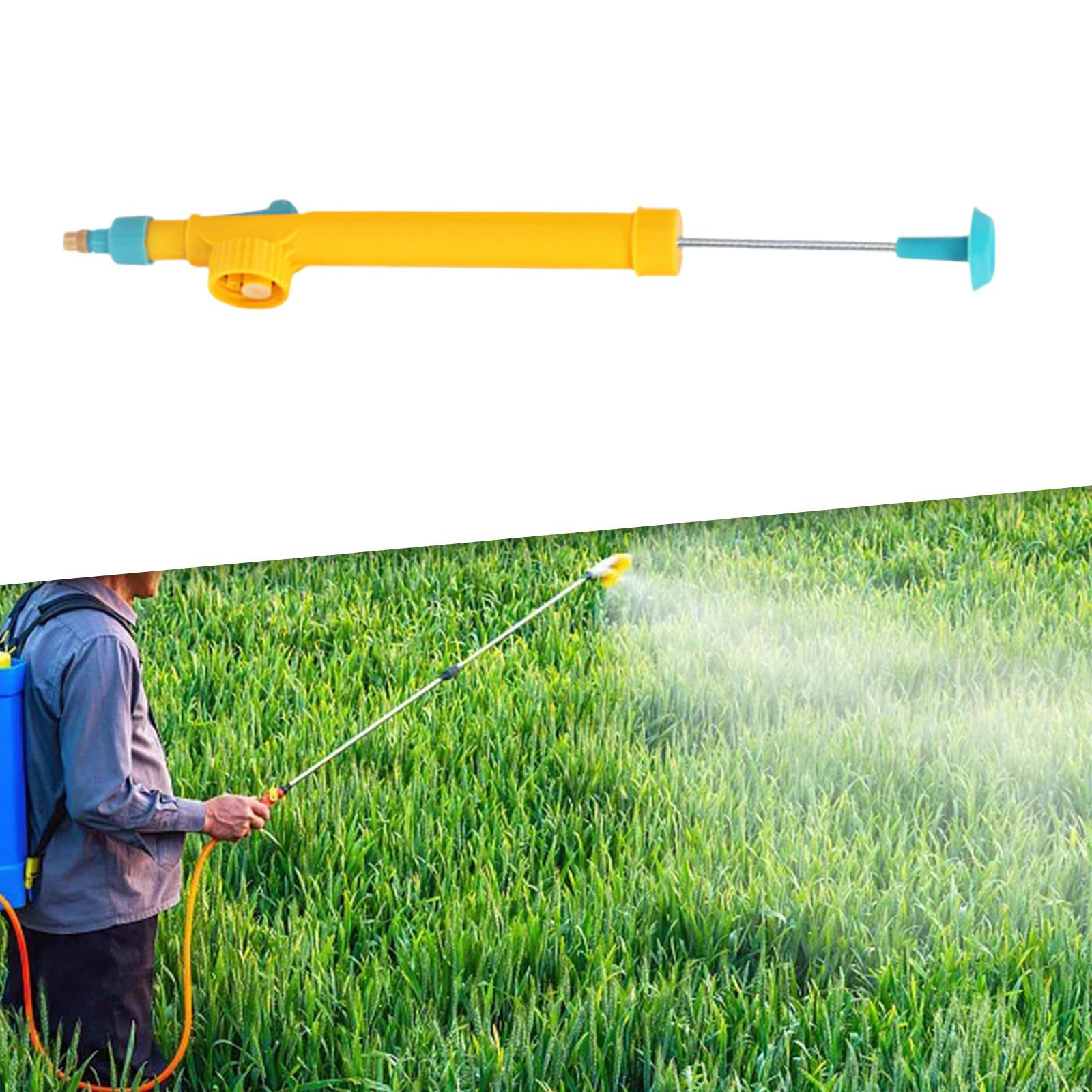 

Компактный ручной опрыскиватель с настраиваемыми схемами распыления для ухода за домом и садом Yellow and Blue