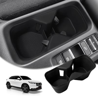 Futwod Honda Vezel New Drink Holder RV3 RV4 RV5 RV6 RV Series 2025 Compatible Custom Designed Cup Holder Silicone Waterproof Small Item Storage Easy