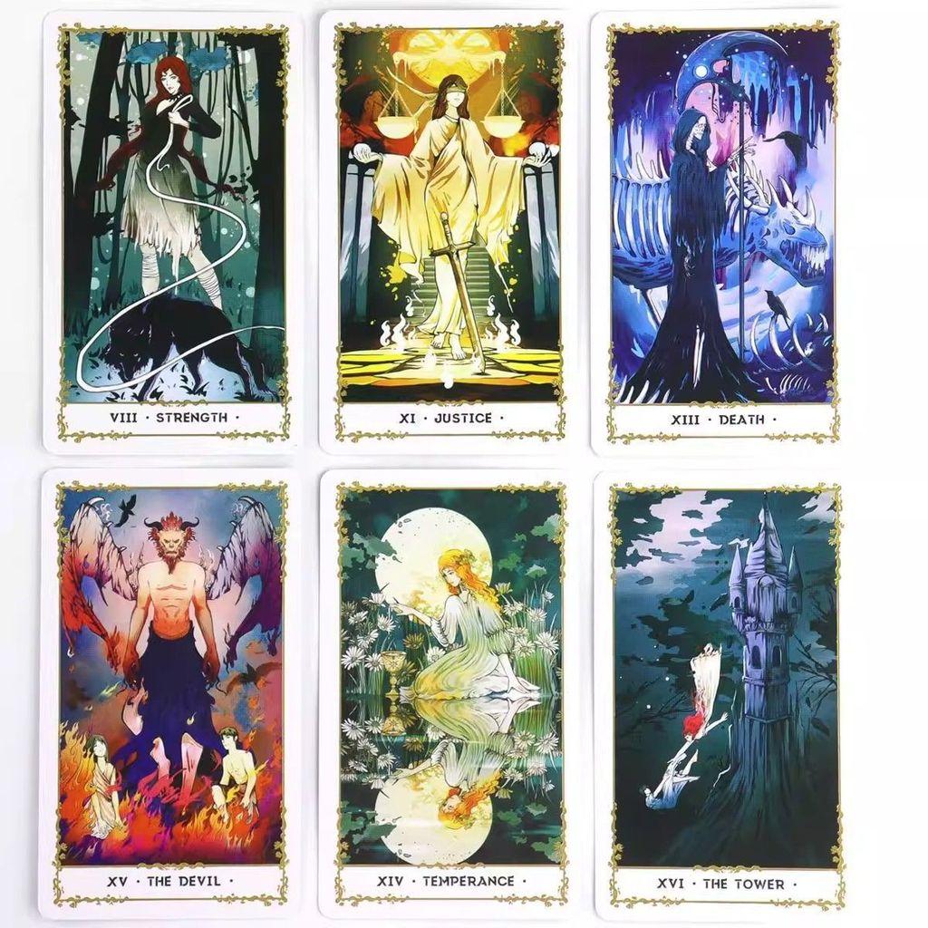 Tarot Weset Silent Wasteland Kartendeck Für Anfänger Und Kreatives Lernen