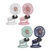 Desk Fan Powerful Digital Display Air Circulators Fan Desktop Cooling Fan Handheld Fan Quiet for Office Bedroom Home Outdoor Car
