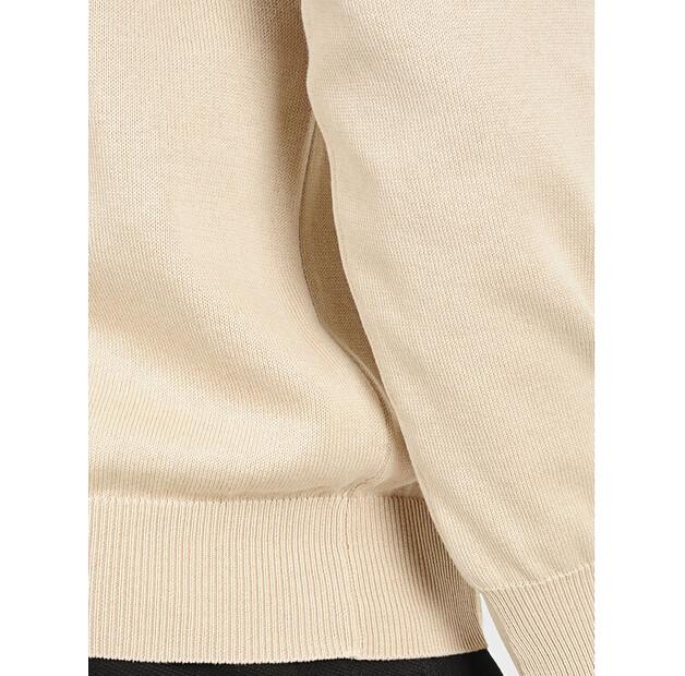 Evenemen Round Neck Beige Sweater