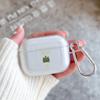 Silikonhülle für Apple Airpods 2 1 Kopfhörerhüllen Mit Haken Marokko Flagge Fußball Für Airpod Pro 3 Pro2 Klare Schutzhüllen