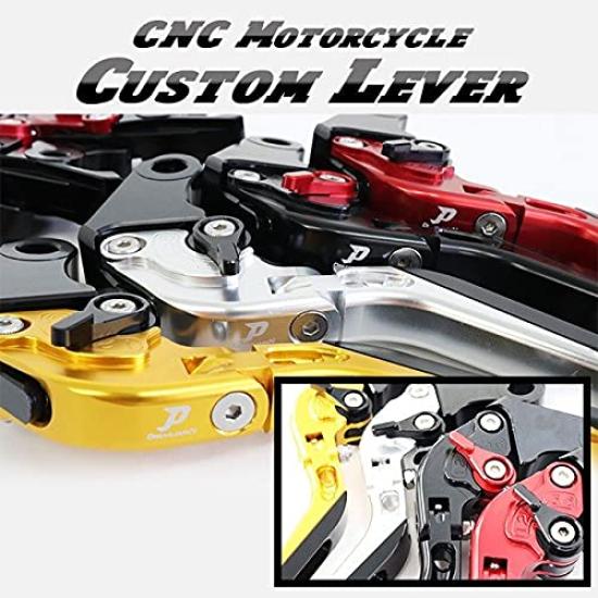 motorcycle brake and clutch lever set and for the Yamaha and Available in four and extendable CNC-machined (left right) Balius, Zephyr, ZRX, ZZ-R,