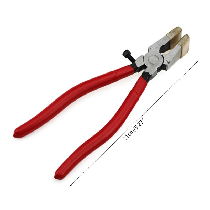 Flat Nose Pliers 8Inch Adjustable Glass Pliers To Clamp Tile Floor Glass Trimming Pliers Tool Multi-Functional