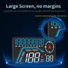 HD Vehicle Speedometer Universal GPS HUD Gauge G12 Head-up Display for All Car with Fatigue Driving Reminder Car Projector Alarm