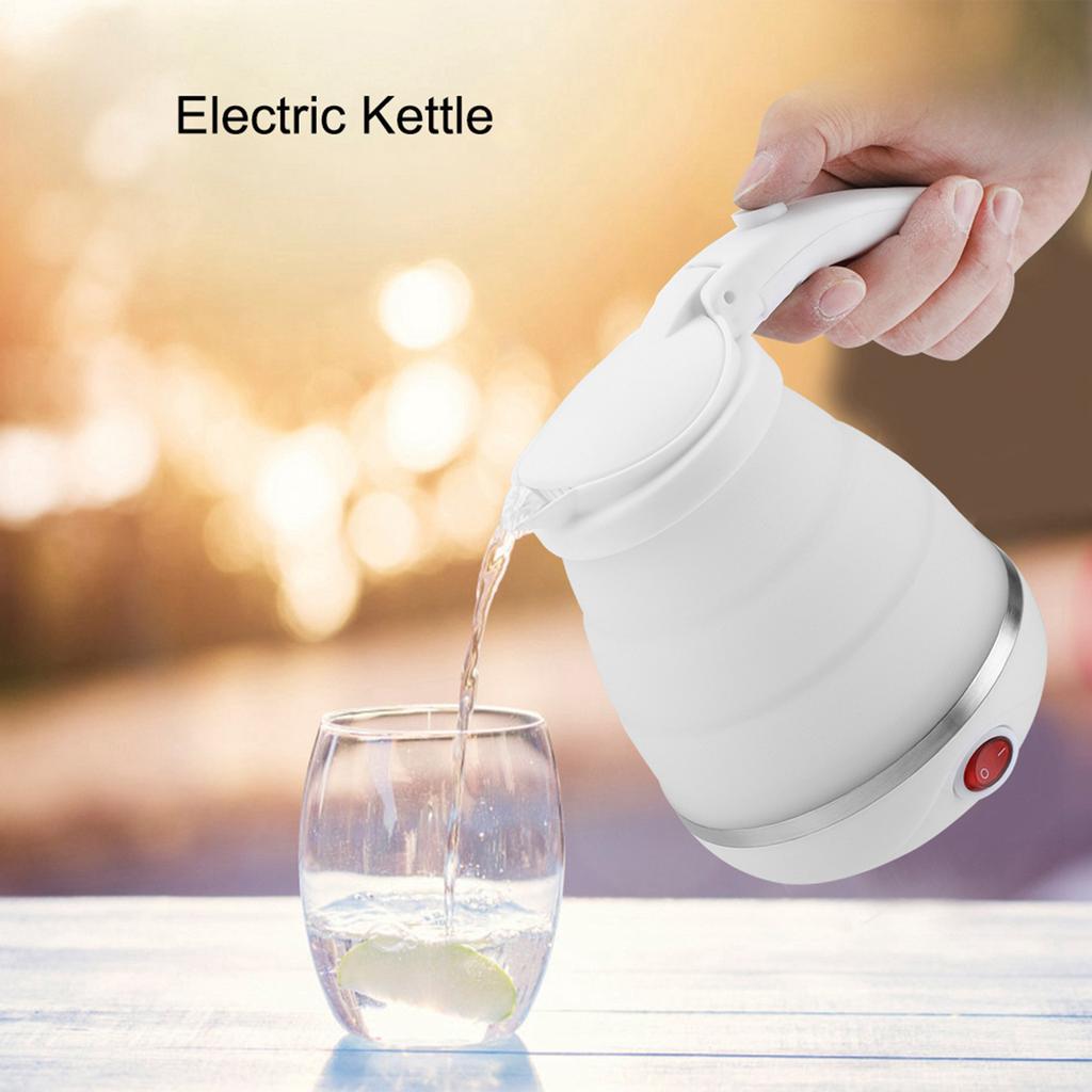 Silicone Foldable Portable Safe Electric Kettle for Travel
