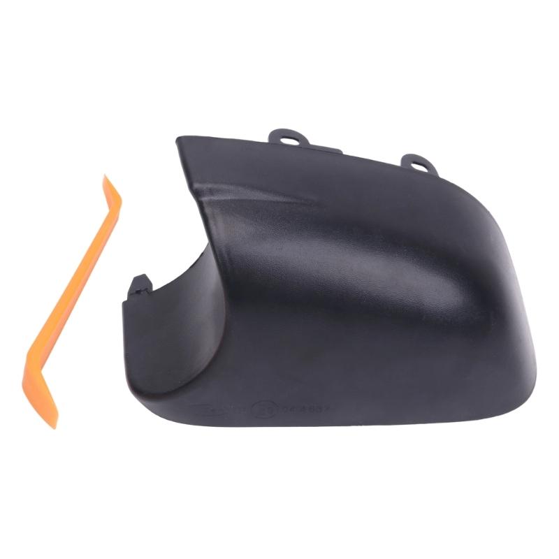 Replacement Lower Wing Mirror Trim Cover in Black ABS 963129935R 963738533R for 2015-2019 Vehicle Applications and Housings