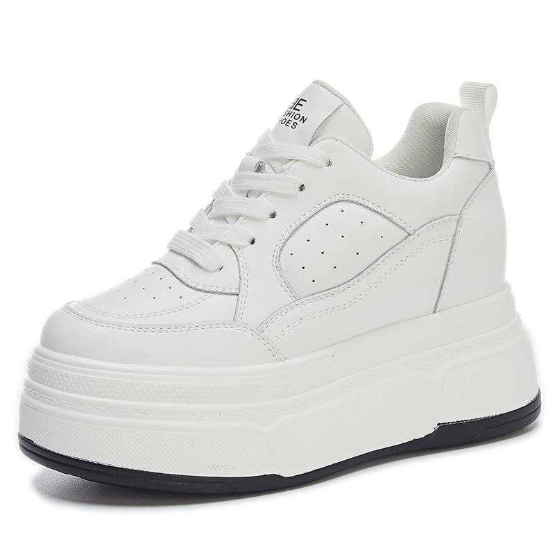 

Inner heightening new spring and autumn thick-soled ins sports and leisure shoes A 34 белый