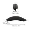 Headphone Headband Head Beam Silicone Cover for Space Q45 Headset Headband Protectors with Zippers Cover