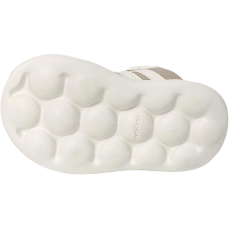 New Adidas GRAND COURT Anti-Slip Wear-Resistant High-Top Toddler Shoes Brown Infant And Toddler JR2581