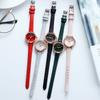 Gedi Fashion Ladies Watch With Leather Strap Waterproof Quartz For Casual Style
