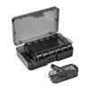 UNTIOR  Portable Weekly Pill Box Morning and Evening Large Capacity Travel with 14 Compartments to Hold Pills Vitamins