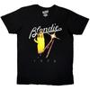 Blondie T-Shirt: Yellow Dress 1978 (Black) OFFICIAL NEW