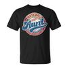 Baseball Aunt Retro Family Matching Game Day Cute Vintage T-Shirt