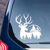 Deer & Woods Stickers Forest Animals Self-adhesive Vinyl Car Decals, Perfect for Automobiles, Motorcyces, Trucks & Laptops!