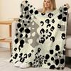 Soft Warm Flannel Blanket Lightweight Cozy Throw, Perfect for Home Decor, Christmas & Halloween Festive Use