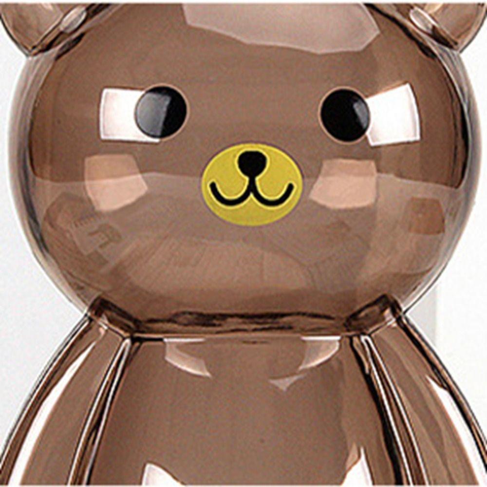 Kindergarten Fun Childhood Manage Funds Bear Piggy Bank Kids Toys Birthday Gifts Cartoon Saving Box