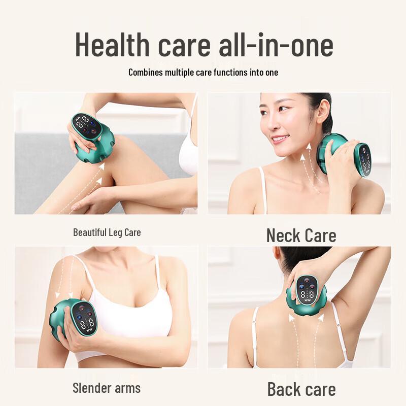 Aux Rechargeable Electric Gua Sha & Cupping Massager CN Plug (adapter Included)