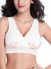 Womens Nursing Maternity Bra Front Wraps Breathable Wire Free Sleep Nursing Bra Breastfeeding Tank Maternity Bras