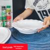 A5 Melamine Lotus Leaf Dinner Plate