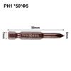 Alloy Steel Screw Driver Bit 1.6/2.0/2.5/3.0/4.0/5.0mm Comfortable